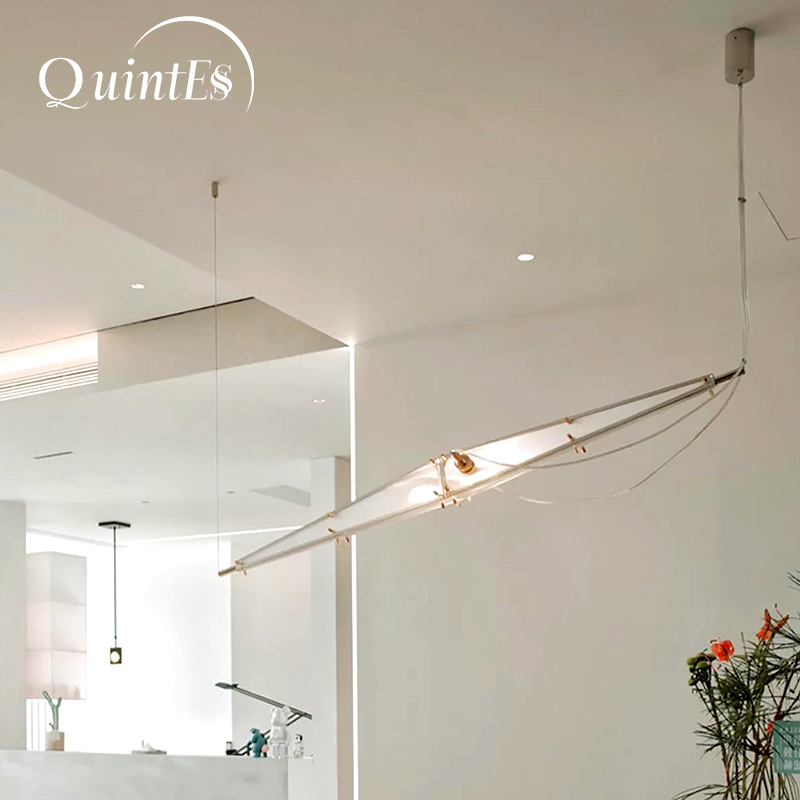 Home Of The Year Bathroom - LED Glass Chandelier Minimalist Design Silver