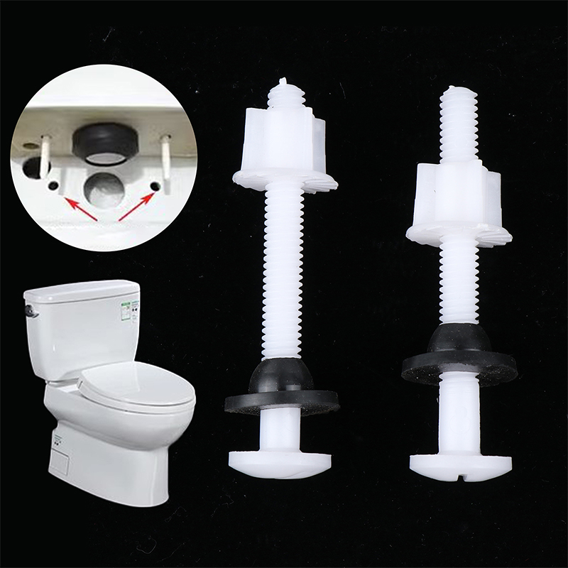 Tiny Home Bathroom Kit - 2 Pcs Plastic Toilet Seat Hinge