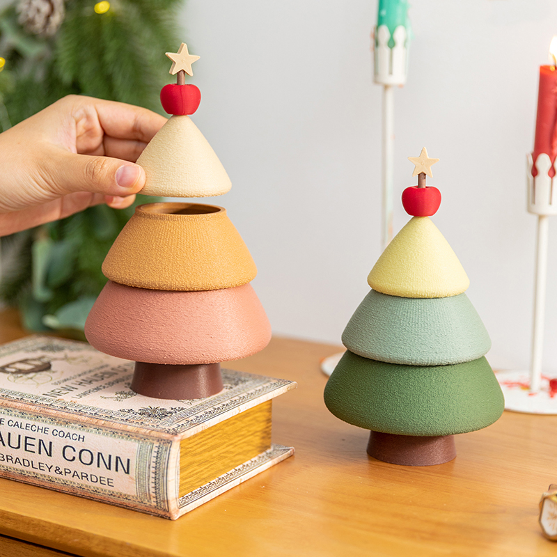 Home Of The Year Bathroom - Mini Christmas Tree Ornament Collectible Figurines