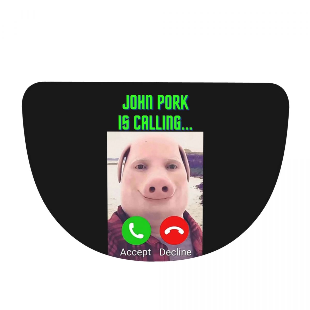 Home Bathroom Called - John Pork Is Calling Soft Flannel