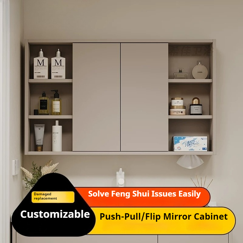 Bathroom Cabinet Mirror - LED Backlit Bathroom Mirror Anti Fog
