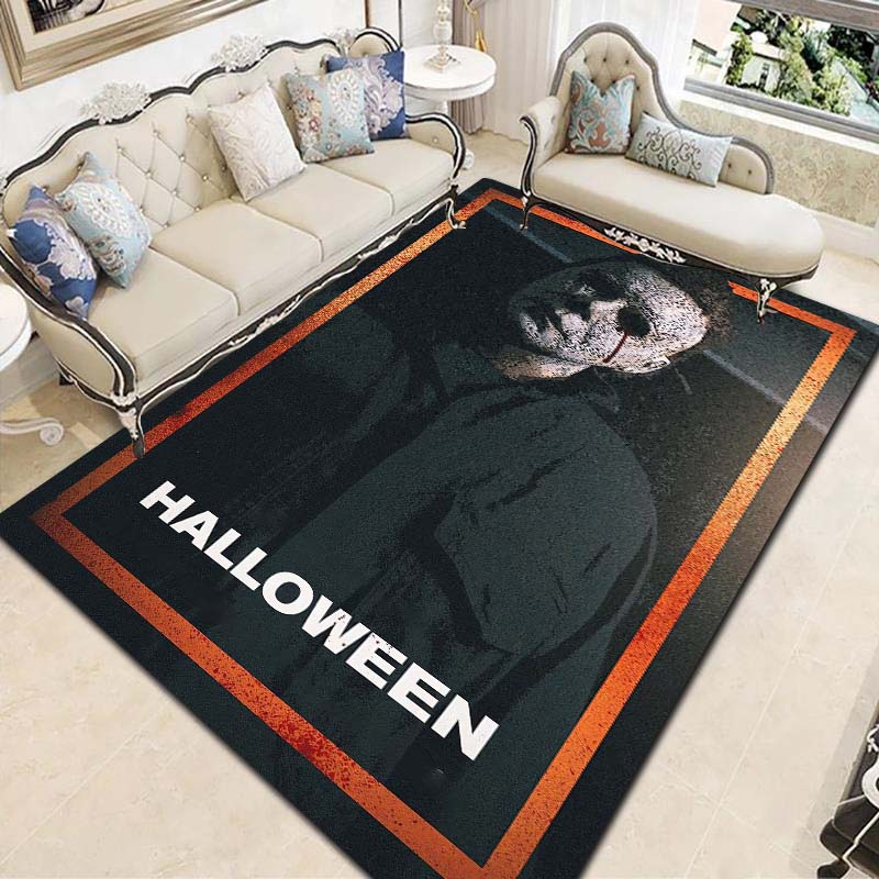 Home Bathroom Movie - Halloween M-Michael Myers Horror Movie Print