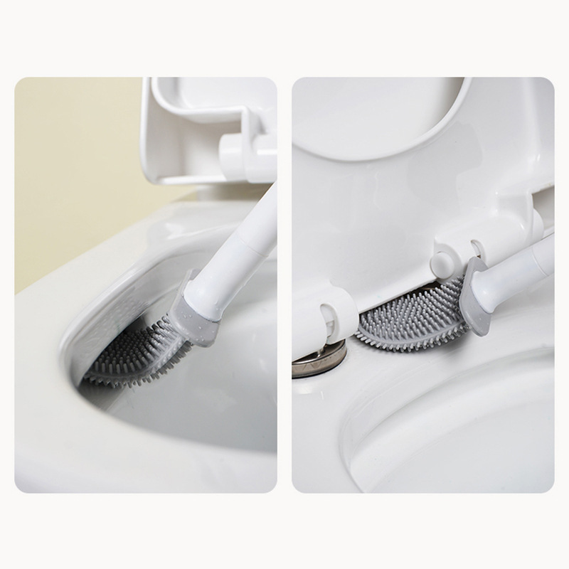 Hanging Silicone Toilet Brush  - Toilet Brush Holder ulasan dan harga