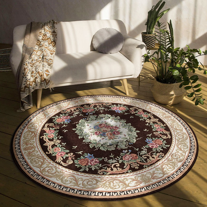 Bohemian Round Rugs Floral Med - Home Bathroom Colors ulasan dan harga