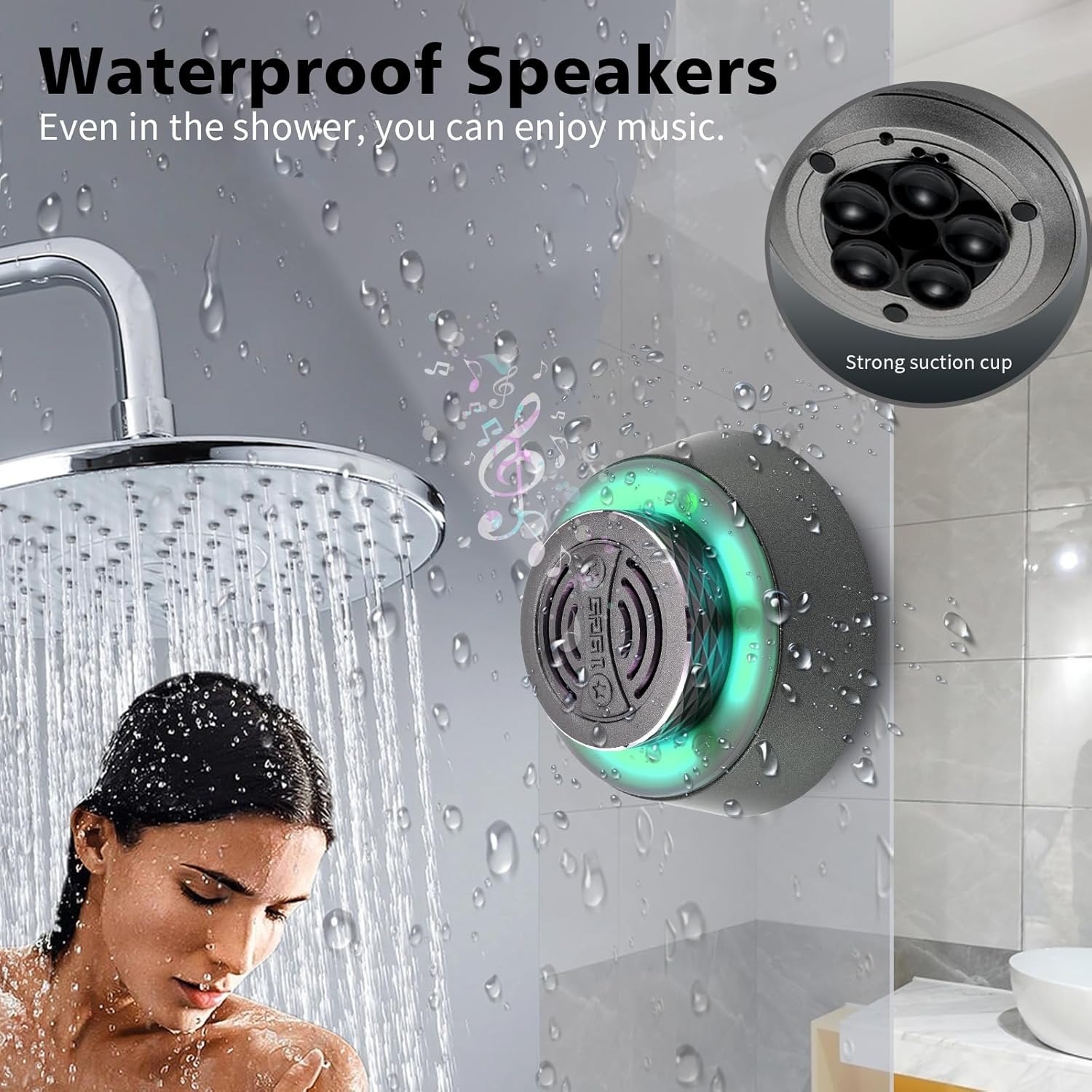 Mini Bluetooth Speaker Shower  - Home Bathroom Called ulasan dan harga