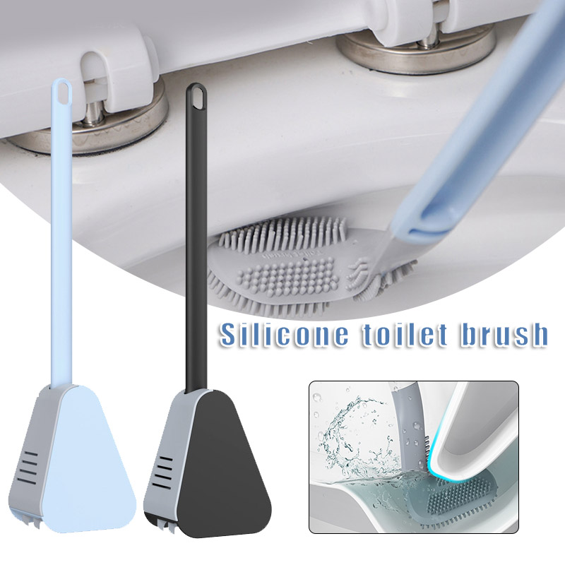 Golf Long Handled Silicone Toi - Toilet Brush Holder ulasan dan harga
