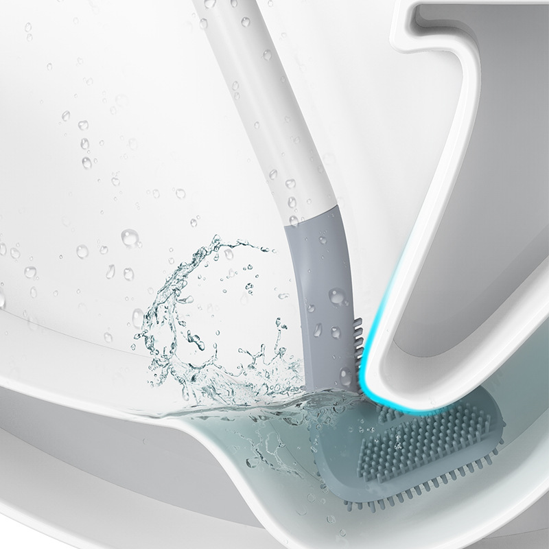 Golf Long Handled Silicone Toi - Toilet Brush Holder ulasan dan harga
