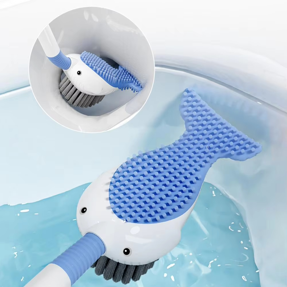 Squirt Whale Toilet Brush 360- - Toilet Brush Holder ulasan dan harga