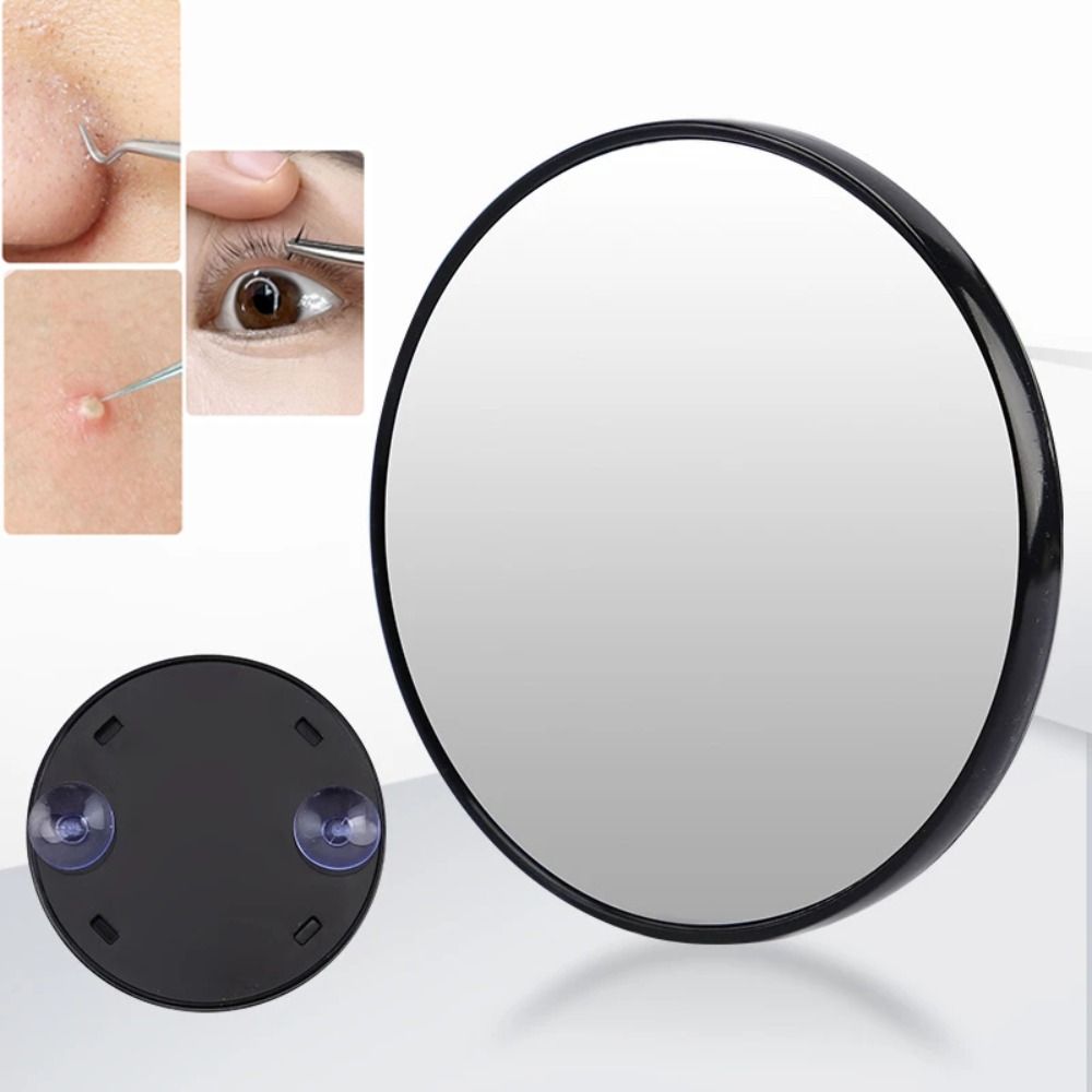 Magnification Mirror With Suct - Home Theater Bathroom ulasan dan harga