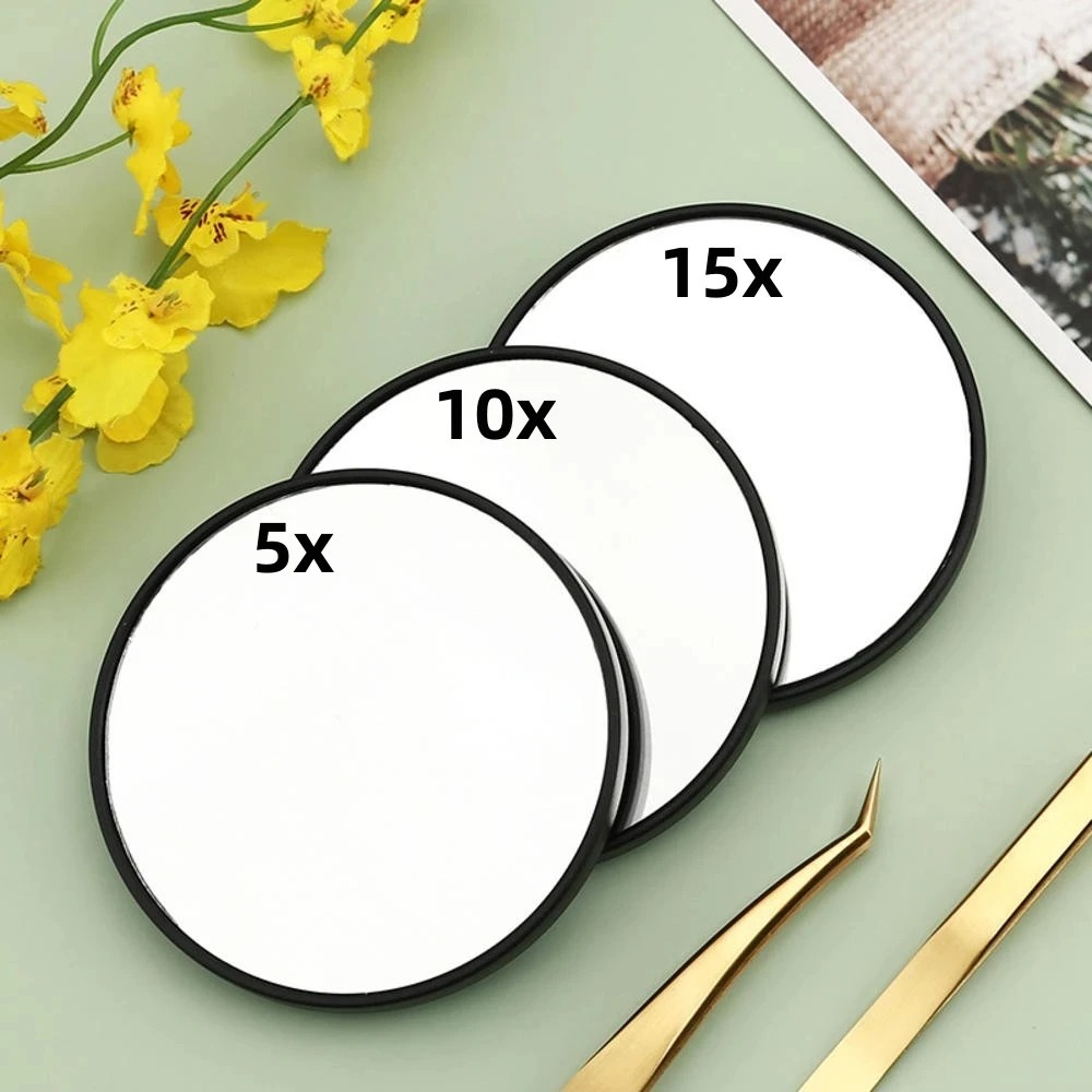 Magnification Mirror With Suct - Home Theater Bathroom ulasan dan harga