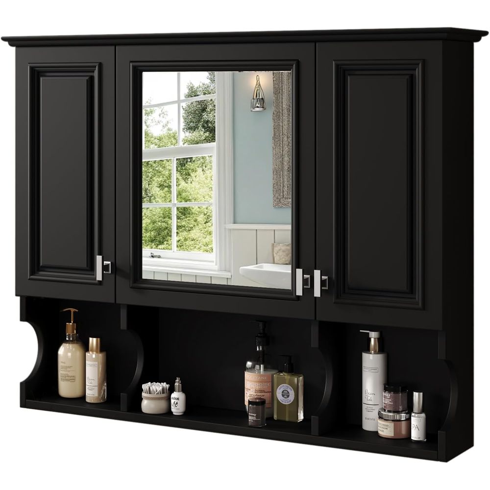 Bathroom Wall Cabinet with Mir - Bathroom Cabinet Mirror ulasan dan harga