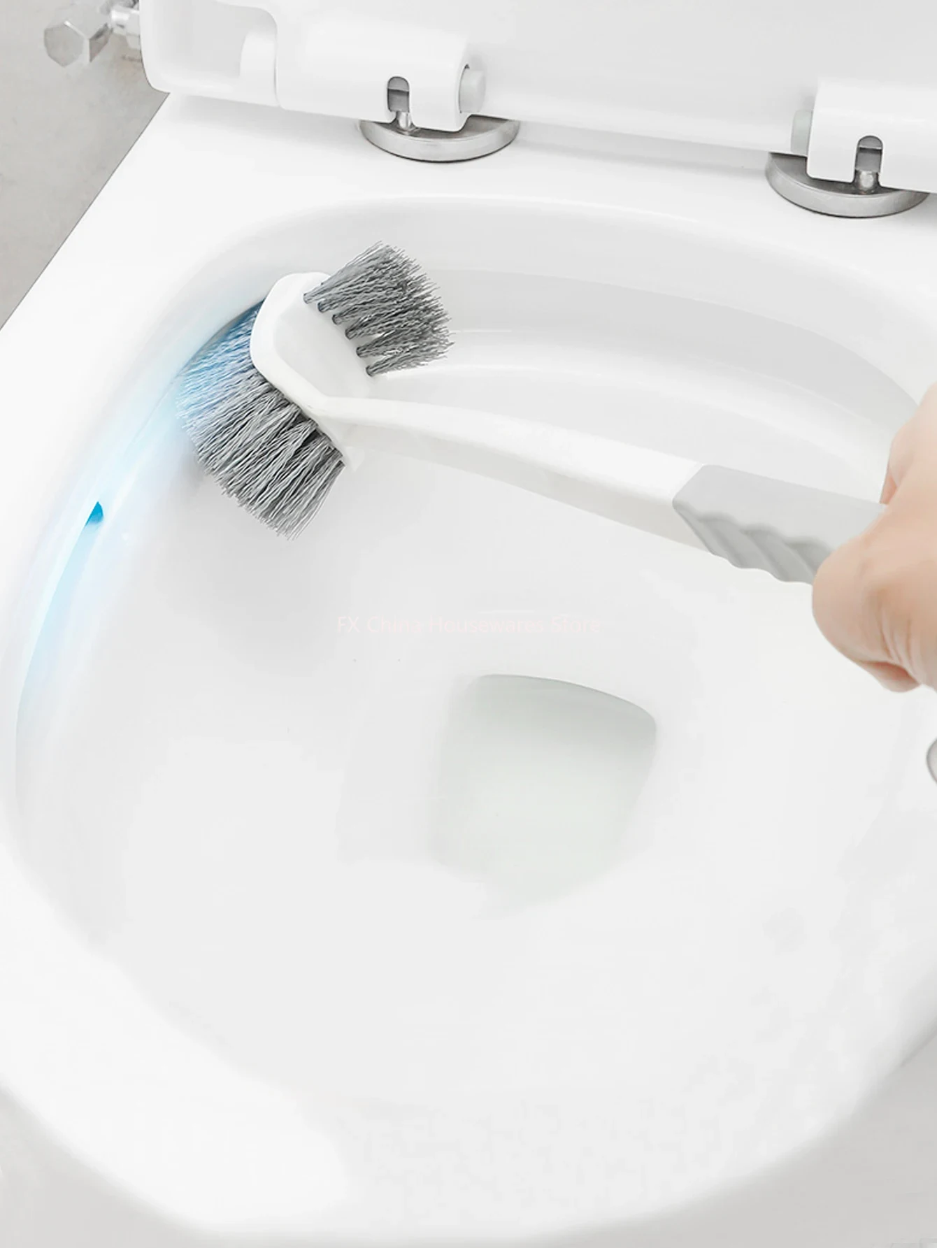 Long Handle Toilet Brush with  - Toilet Brush Holder ulasan dan harga