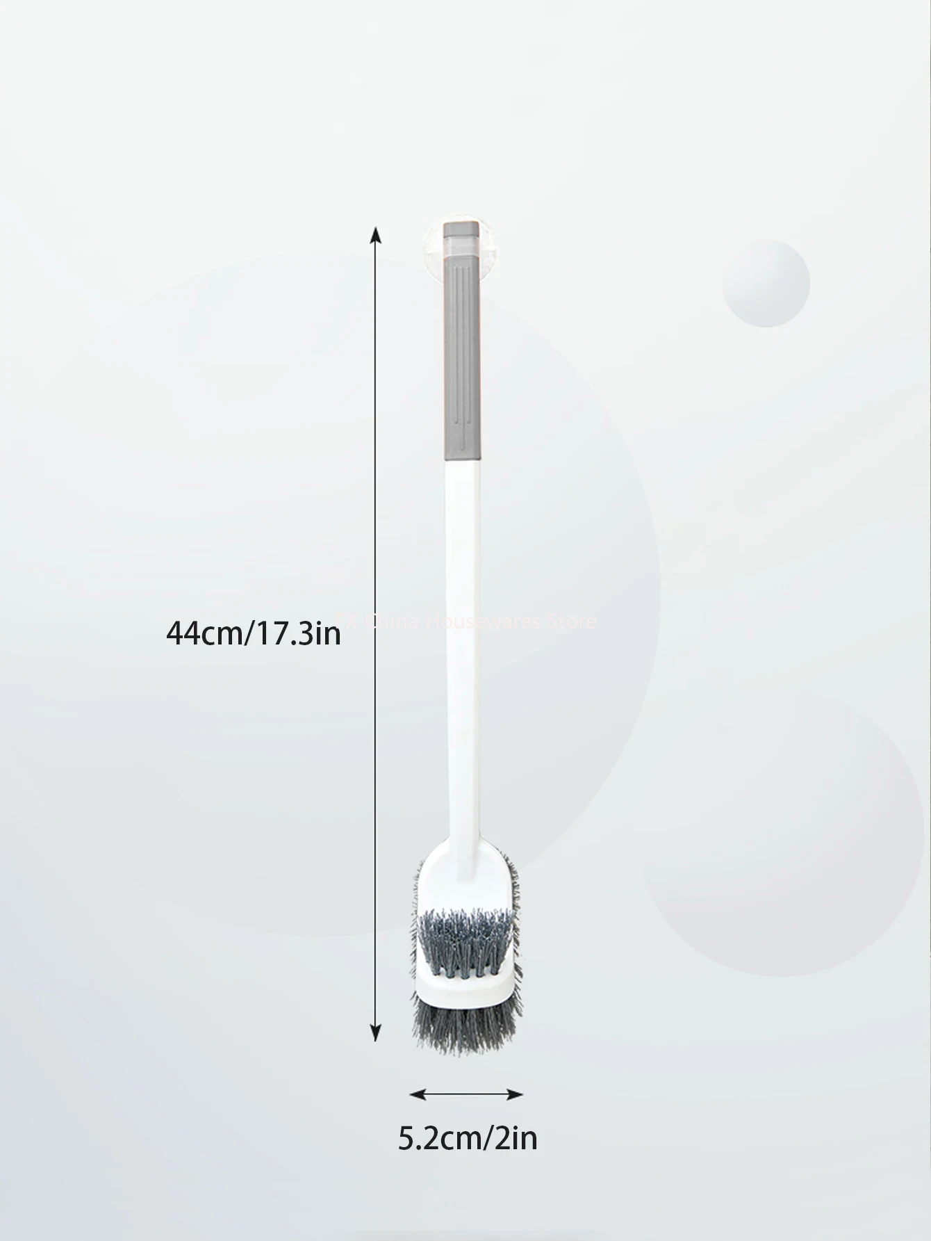 Long Handle Toilet Brush with  - Toilet Brush Holder ulasan dan harga