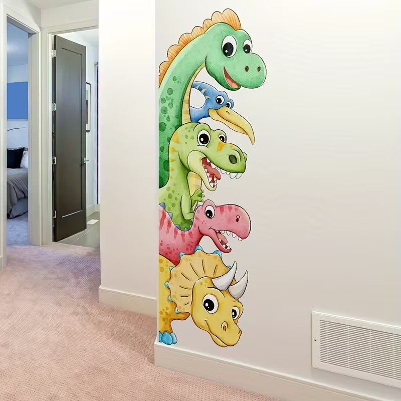 1Pc Hand-Painted Dinosaur Cart - Home One Bathroom ulasan dan harga