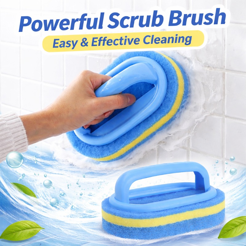 Household Cleaning Brush with  - Home Kitchen Bathroom Cleaning ulasan dan harga