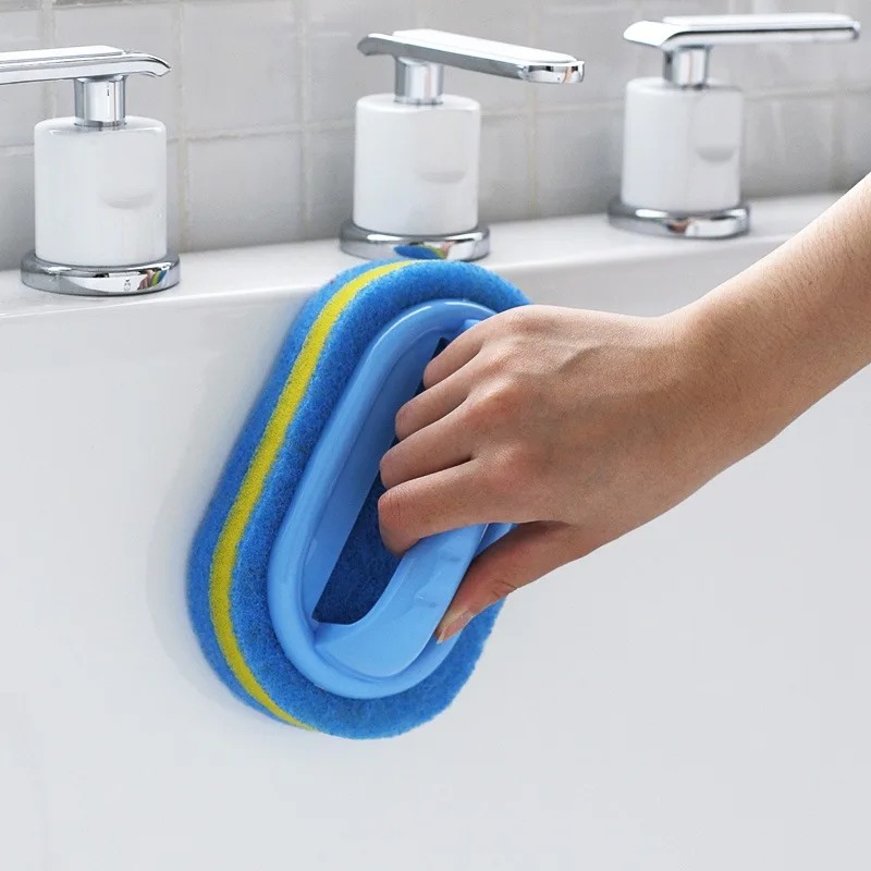 Household Cleaning Brush with  - Home Kitchen Bathroom Cleaning ulasan dan harga