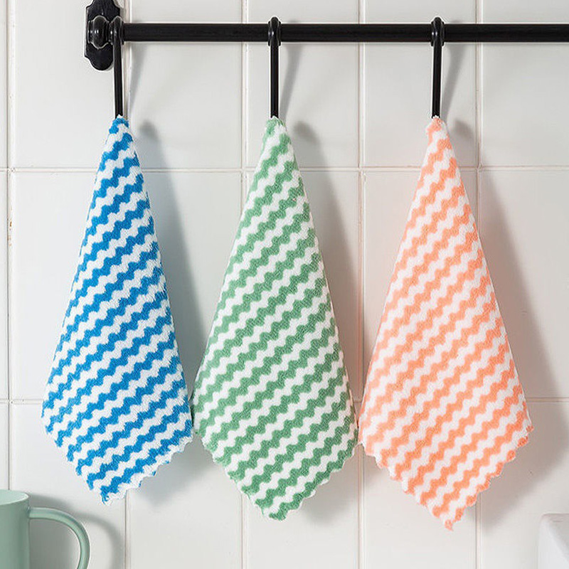 2-Pack of Wavy Striped Coral F - Home Bathroom Colors ulasan dan harga
