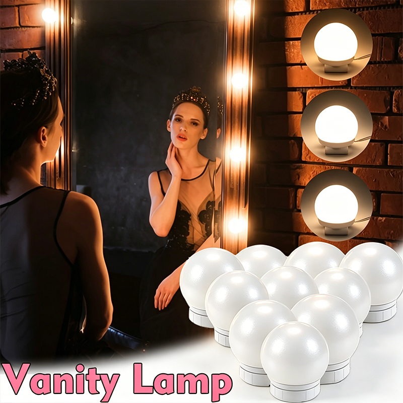 10 LED Vanity Mirror Light Bul - Home Theater Bathroom ulasan dan harga