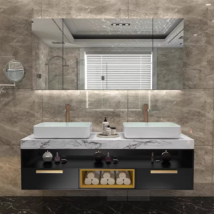 Luxury Large LED Backlit Smart - Bathroom Cabinet Mirror ulasan dan harga