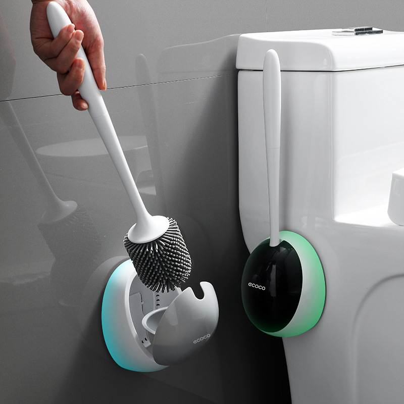 WIKHOSTAR TPR Silicone Toilet  - Toilet Brush Holder ulasan dan harga