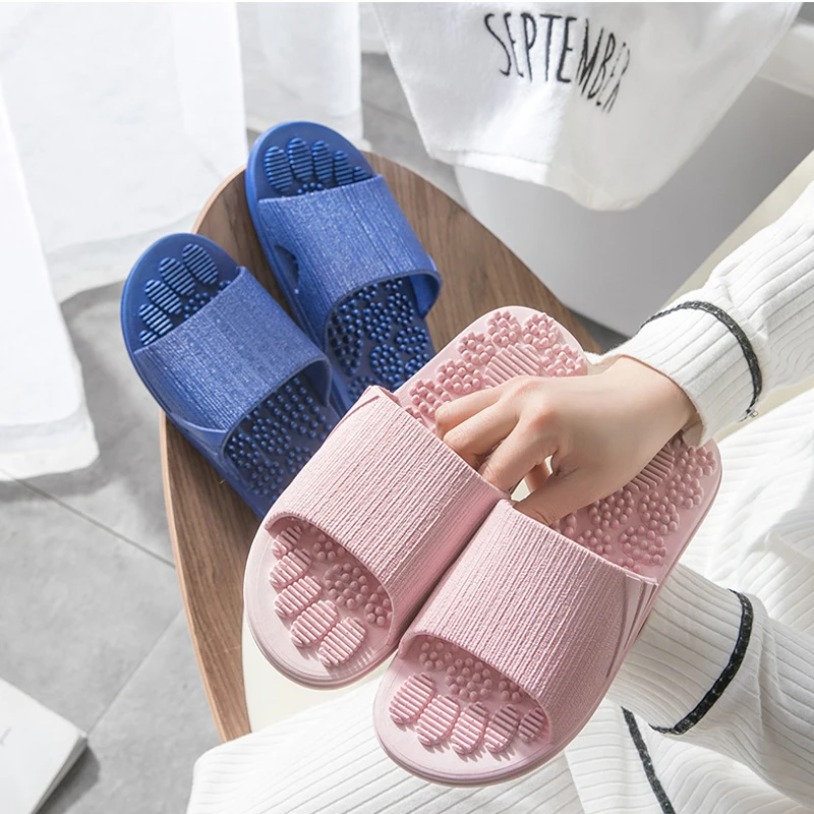 Summer Women Men Slippers Foot - Home One Bathroom ulasan dan harga