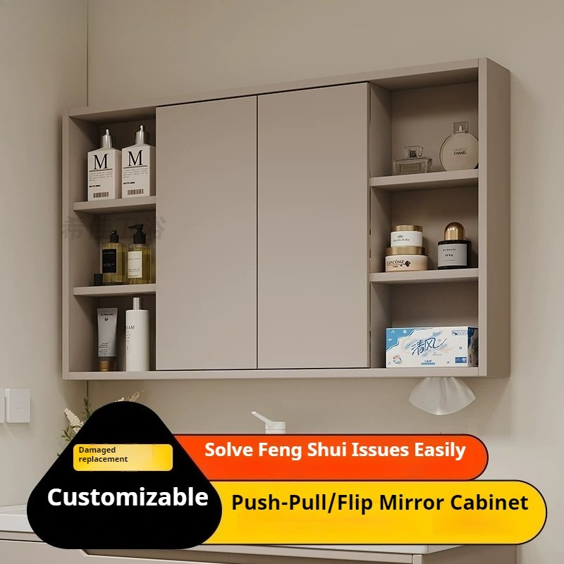 LED Backlit Bathroom Mirror An - Bathroom Cabinet Mirror ulasan dan harga
