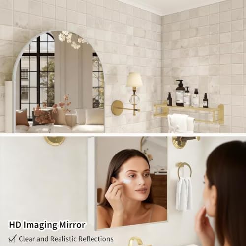 24x36 Inch Arch Bathroom Mirro - Bathroom Cabinet Mirror ulasan dan harga