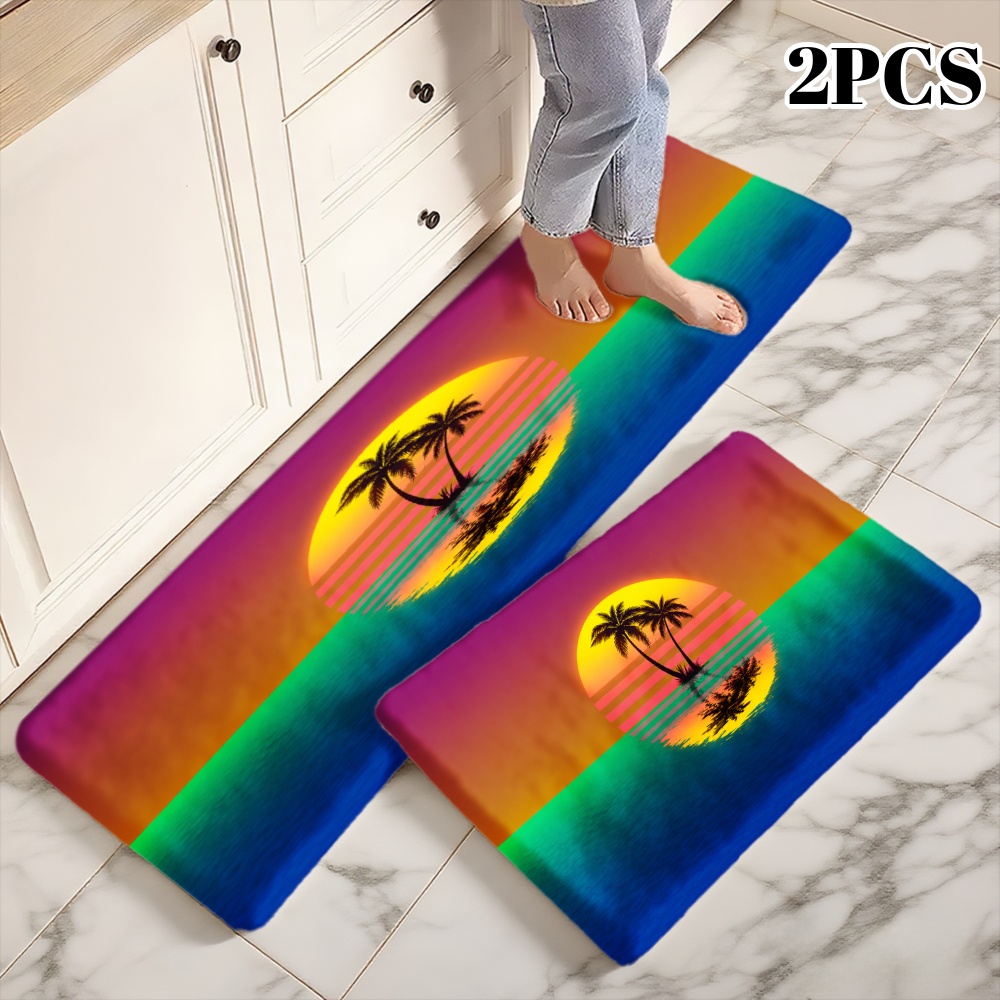 3PCS Kitchen Rugs,Home Decorat - Home Bathroom Colors ulasan dan harga