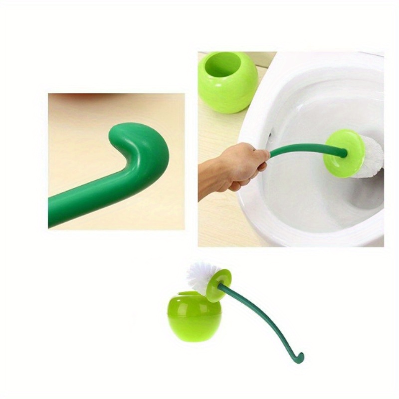 1 cute cherry colored toilet b - Toilet Brush Holder ulasan dan harga