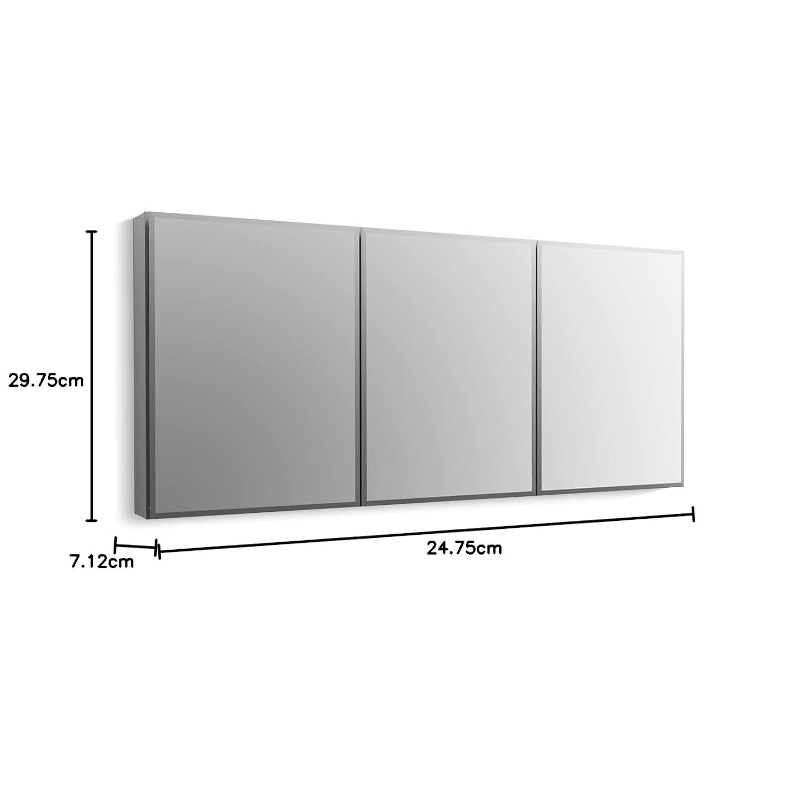 Frameless Bathroom Mirror Cabi - Bathroom Cabinet Mirror ulasan dan harga