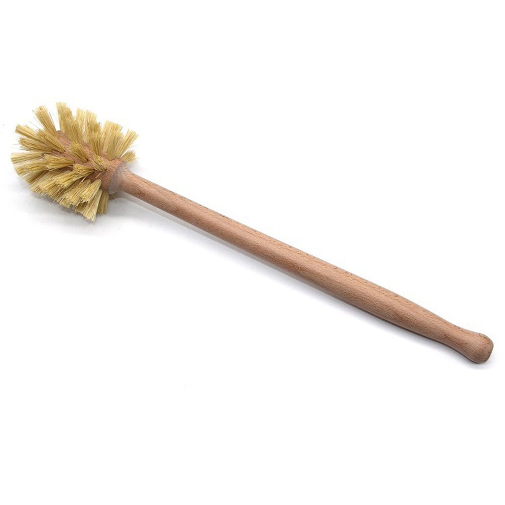 1PC Wooden Toilet Brush Long H - Toilet Brush Holder ulasan dan harga