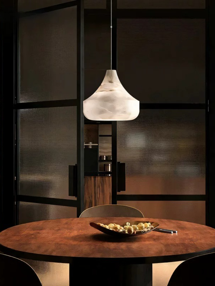 Modern Natural Stone Pendant L - Home Of The Year Bathroom ulasan dan harga