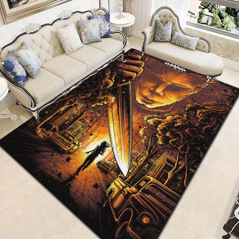 Halloween M-Michael Myers Horr - Home Bathroom Movie ulasan dan harga