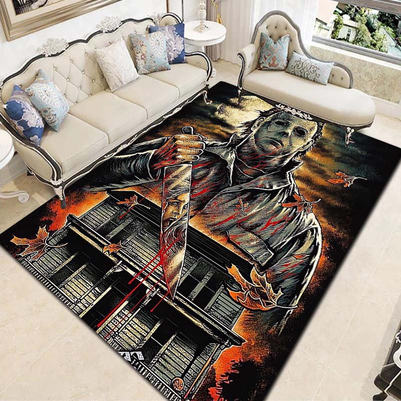 Halloween M-Michael Myers Horr - Home Bathroom Movie ulasan dan harga