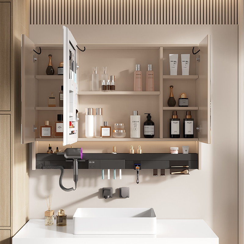 Aesthetic Modern Bathroom Cabi - Bathroom Cabinet Mirror ulasan dan harga