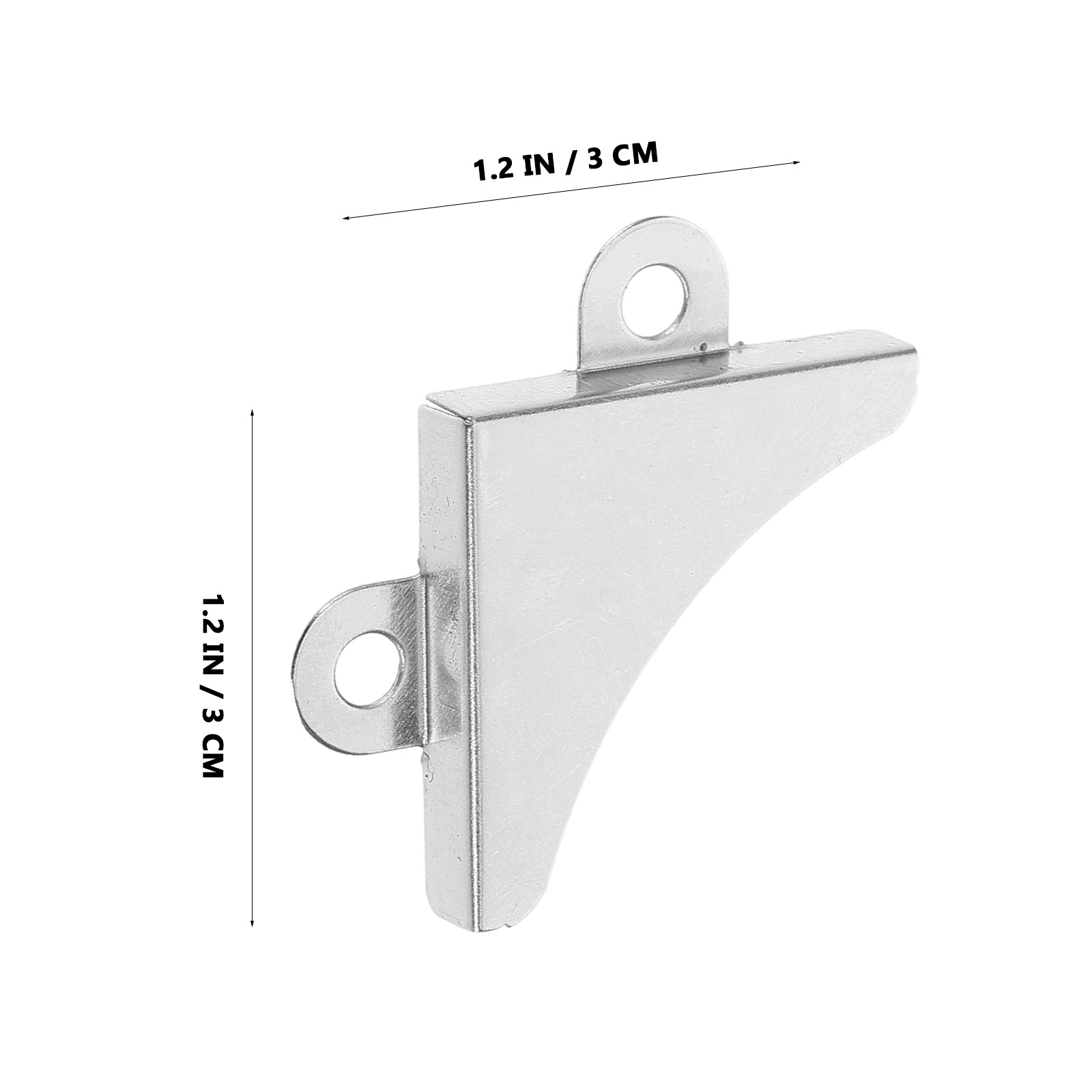 50Pcs Metal L Shape Corner Bra - Home Theater Bathroom ulasan dan harga
