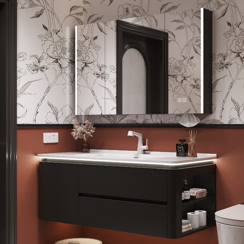Mirror Drawers Bathroom Cabine - Bathroom Cabinet Mirror ulasan dan harga