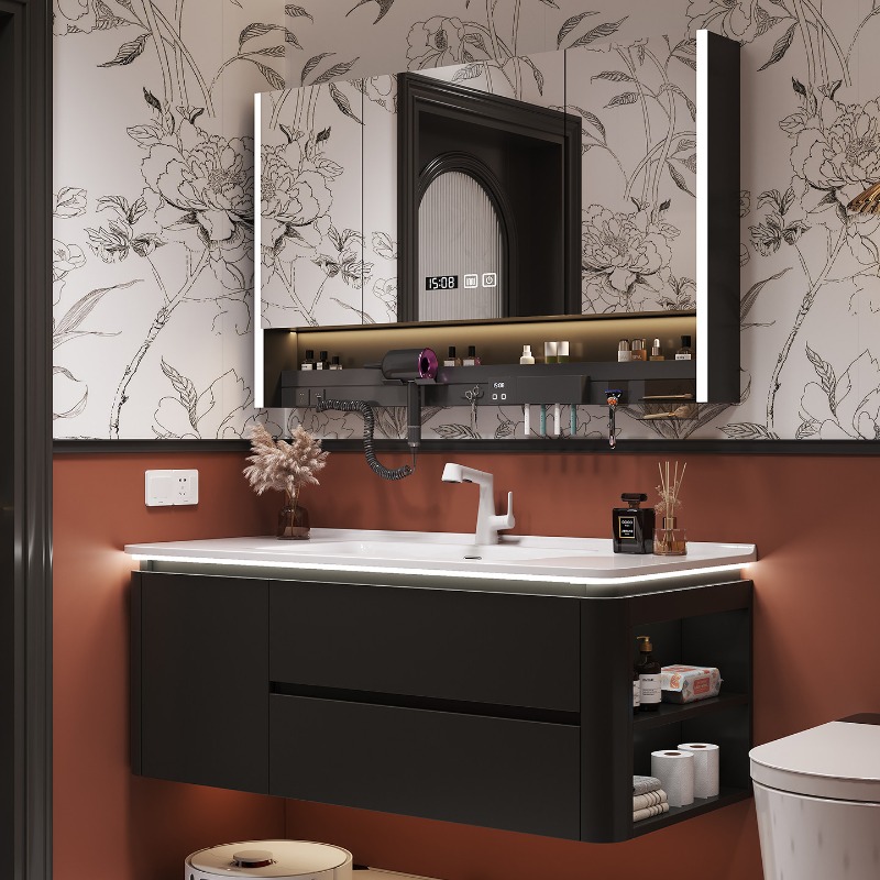 Mirror Drawers Bathroom Cabine - Bathroom Cabinet Mirror ulasan dan harga