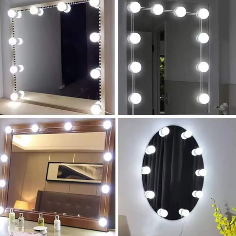 LED Cosmetic Vanity Mirror Lig - Home Theater Bathroom ulasan dan harga