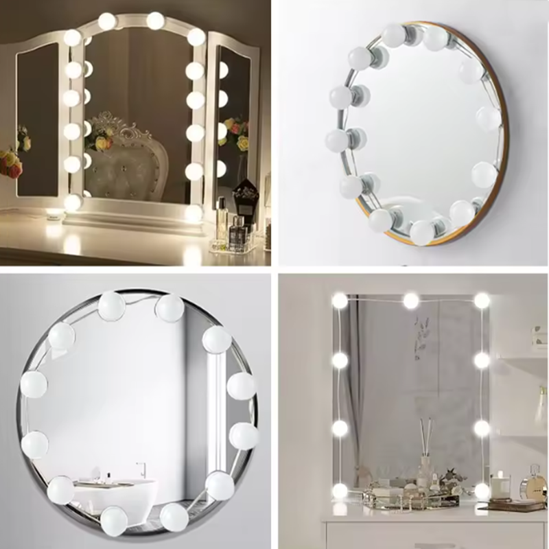 LED Cosmetic Vanity Mirror Lig - Home Theater Bathroom ulasan dan harga
