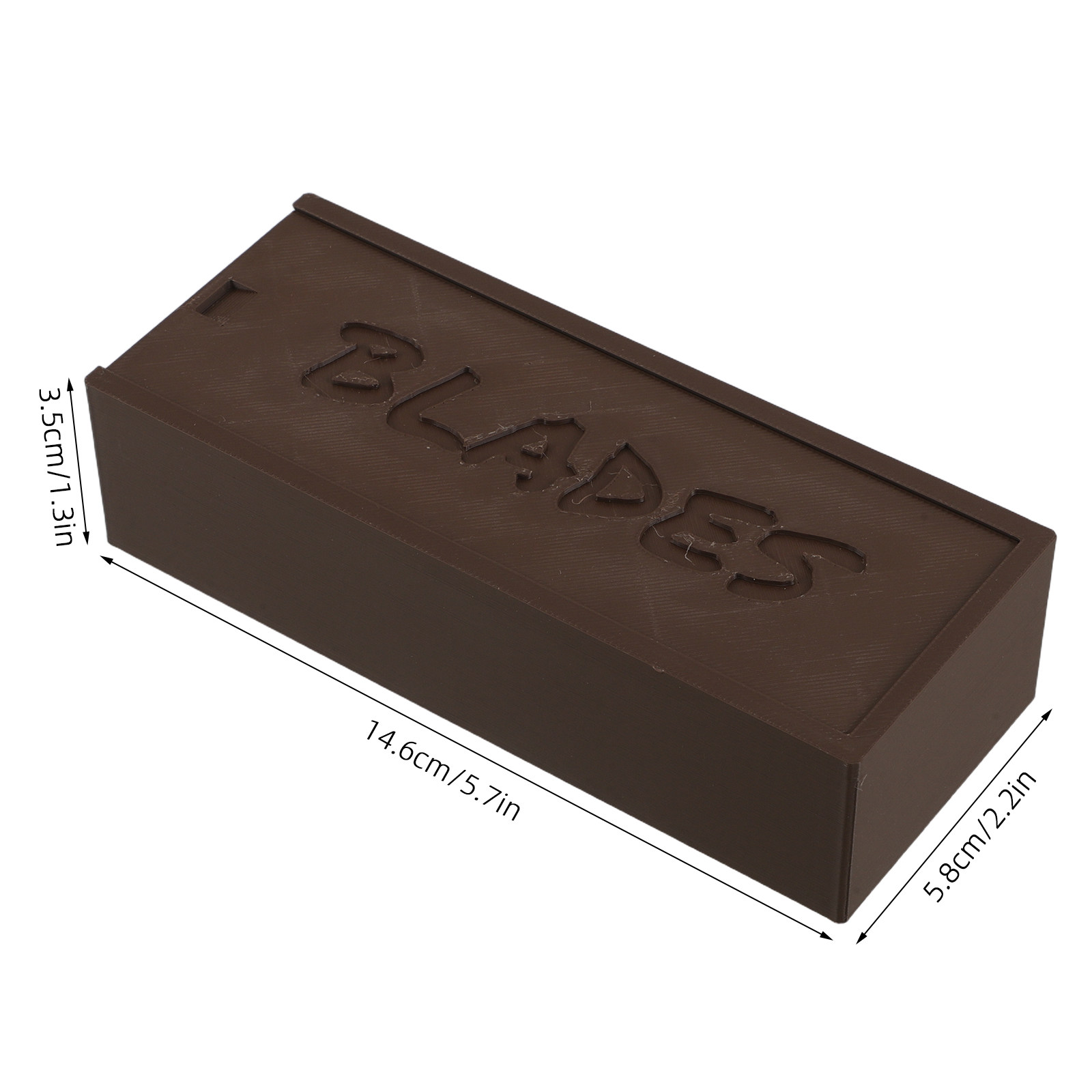 Double Compartment Brown Blade - Home One Bathroom ulasan dan harga