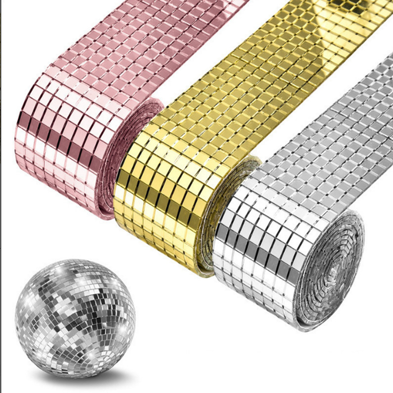 Self-Adhesive Real Glass Mini  - Home Theater Bathroom ulasan dan harga