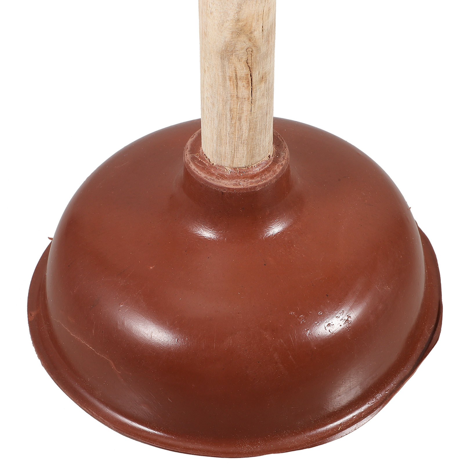 Wooden Rubber Toilet Plunger C - Home Kitchen Bathroom Cleaning ulasan dan harga