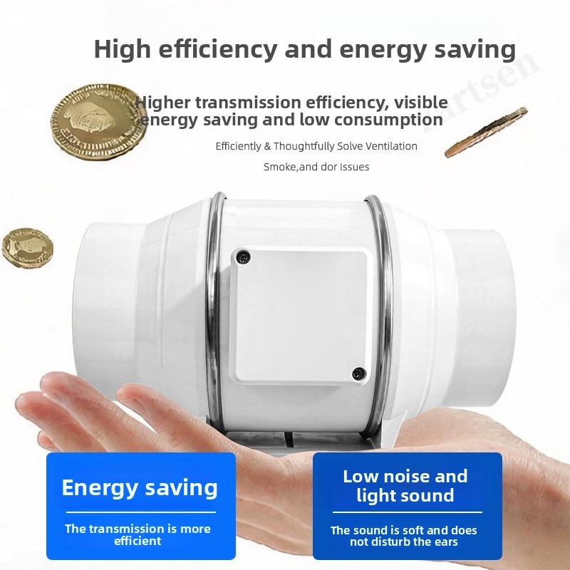 Exhaust Fan Home Silent Inline - Home Kitchen Bathroom Cleaning ulasan dan harga