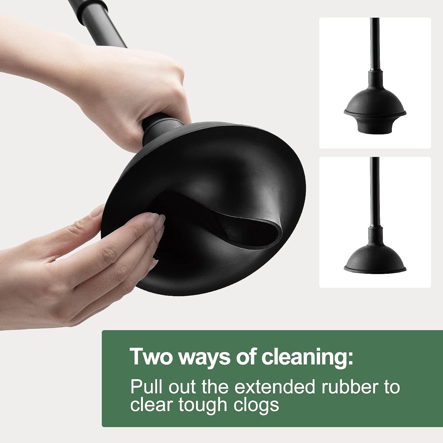 2 In 1 Toilet Brush And Plunge - Toilet Brush Holder ulasan dan harga