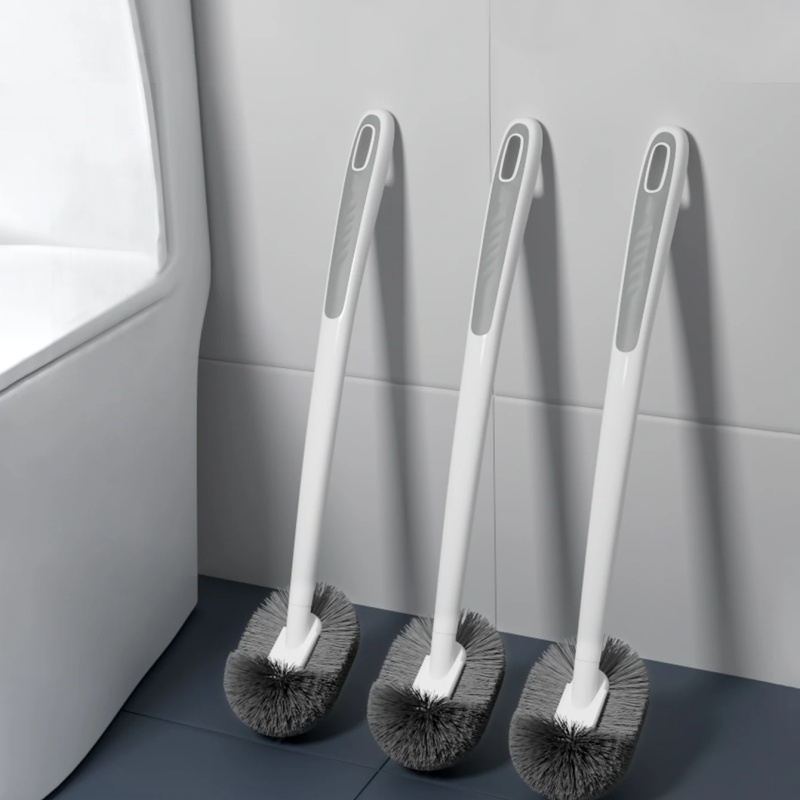 Wall Mounted Long Handle PP To - Toilet Brush Holder ulasan dan harga