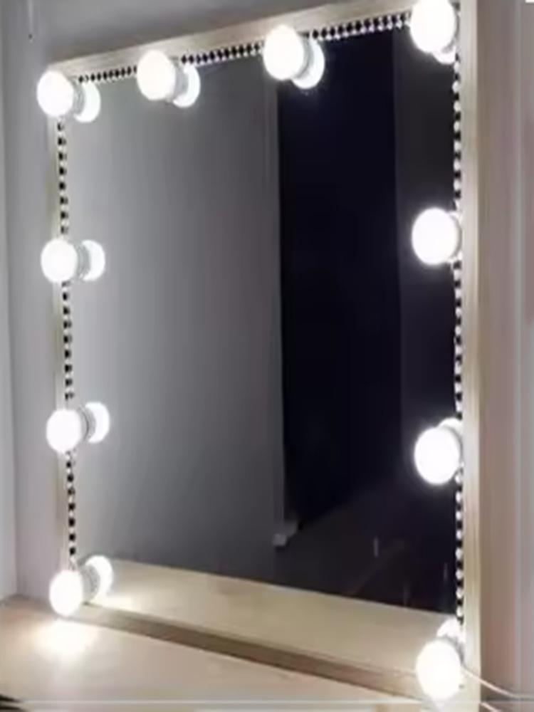LED Mirror Makeup Mirror w/Lig - Home Theater Bathroom ulasan dan harga