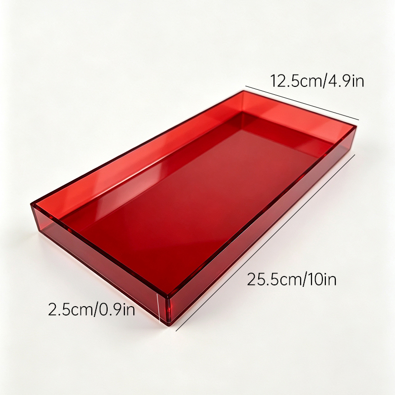 Multi-Color Acrylic Rectangula - Home Bathroom Colors ulasan dan harga