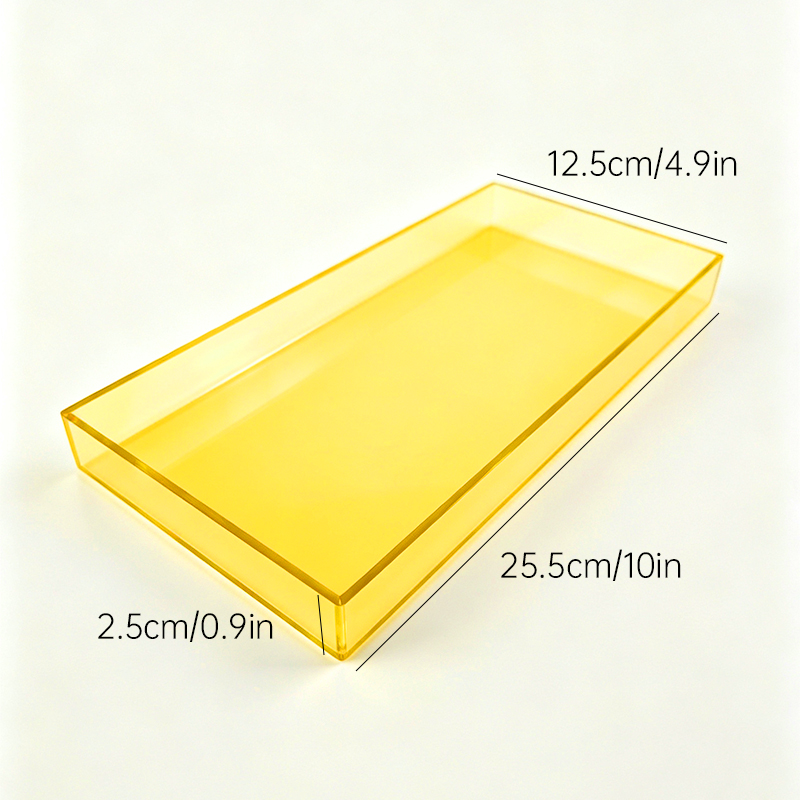 Multi-Color Acrylic Rectangula - Home Bathroom Colors ulasan dan harga