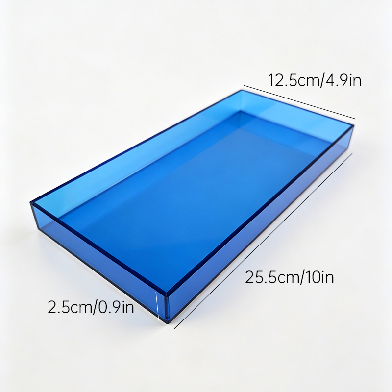 Multi-Color Acrylic Rectangula - Home Bathroom Colors ulasan dan harga